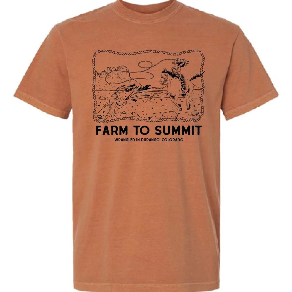 Wranglin' Carrots T-Shirt, Vintage Desert Clay